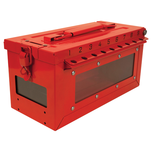 Small Group Lock Box, Red Seaboard Timber Mart