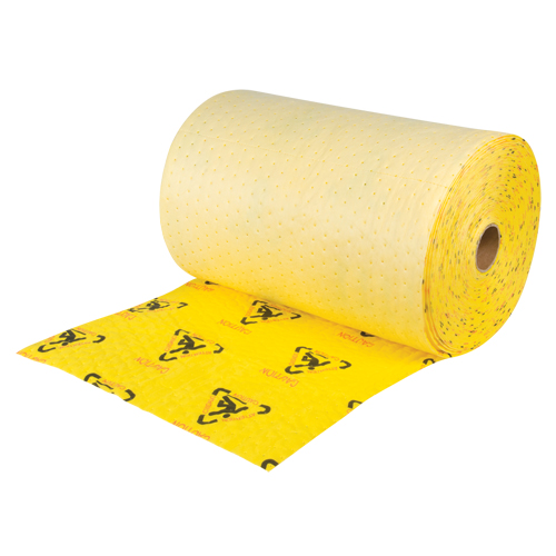 Premium Caution Rolls, Heavyweight, 150' L x 24" W, 37.6 gal. Absorbancy Seaboard Timber Mart