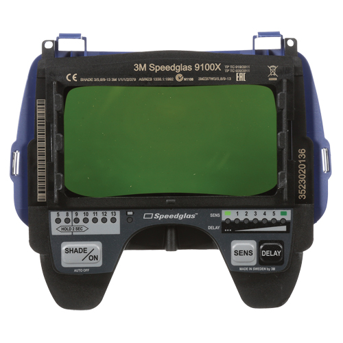 Filtre pour lentille de soudage auto-assombrissant Speedglas 9100X, 4-2/10" la x 2-1/10" h Champ de vision, Pour utilisation avec S&eacute;rie 9100 Seaboard Timber Mart