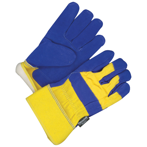 Fitter Gloves, One Size, Grain Cowhide Palm, Thinsulate Inner Lining Seaboard Timber Mart