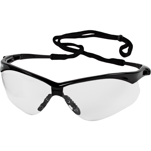 Lunettes de s&eacute;curit&eacute; Nemesis de Kleenguard, Lentille Transparent, Anti-&eacute;gratignures, ANSI Z87+/R&eacute;pond ou surpasse la norme CSA Z94.3 Seaboard Timber Mart