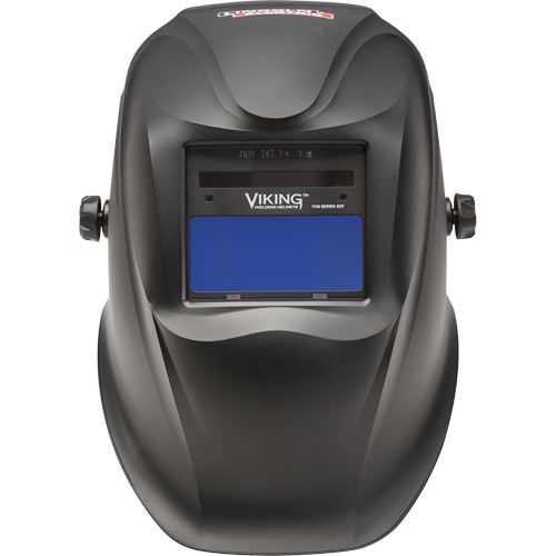 1740 Welding Helmet, 3.78" L x 1.67" W View Area, 9 - 13 Shade Range, Black Seaboard Timber Mart