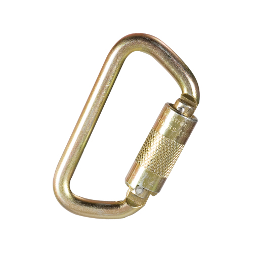 Carabiner, Steel, 5000 lbs Capacity Seaboard Timber Mart