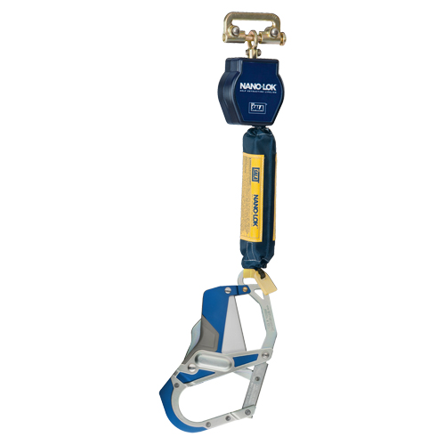 Cordage de s&eacute;curit&eacute; autor&eacute;tractable Nano-Lok, 6', Sangles, Stationnaire Seaboard Timber Mart