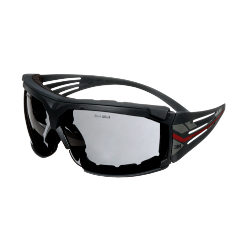 Lunettes de s&eacute;curit&eacute; avec joint s&eacute;rie 600 SecureFit, Lentille Gris, Antibu&eacute;e, ANSI Z87+/R&eacute;pond ou surpasse la norme CSA Z94.3 Seaboard Timber Mart