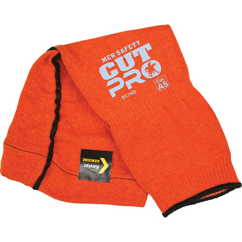 Memphis&reg; Sleeves With Thumb Hole, Kevlar&reg;, 14", ASTM ANSI Level A5, Orange Seaboard Timber Mart