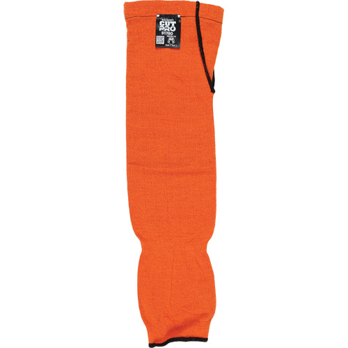 Memphis&reg; Sleeves With Thumb Hole, Kevlar&reg;, 18", ASTM ANSI Level A5, Orange Seaboard Timber Mart