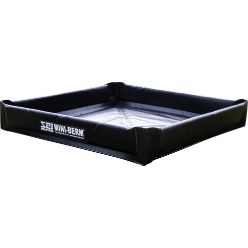 30oz Chem-Shield Mini Berm, 9 US gal. Capacity, 2' W x 2' L x 4" H Seaboard Timber Mart