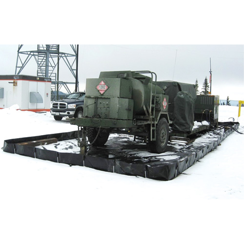 Insta-Berm L-Rod, 748 US gal. Capacity, 10' W x 10' L x 12" H, L-Bracket Seaboard Timber Mart