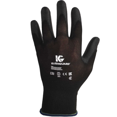 KleenGuard G40 Coated Gloves, 8/Medium, Polyurethane Coating, Nylon Shell Seaboard Timber Mart