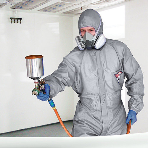 ProPlus Gard Protective Coveralls, Nylon, 2X-Large, Grey Seaboard Timber Mart