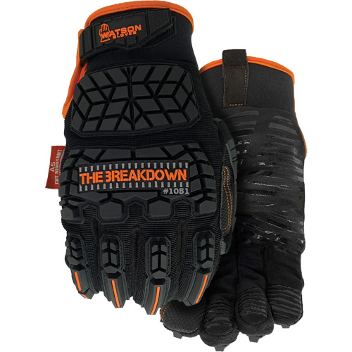 1051 The Breakdown Gloves, Size Small, PVC Coated, Cutshield Shell, ASTM ANSI Level A5/EN 388 Level E Seaboard Timber Mart