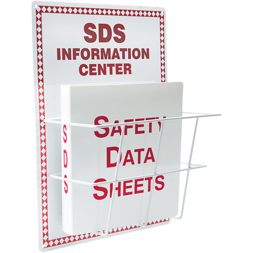 Basket-Style Aluminum Safety Data Sheet Center, English, Binders Included Seaboard Timber Mart