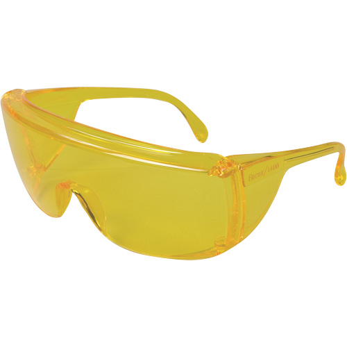 Lunettes de s&eacute;curit&eacute; s&eacute;rie 1400 Veratti Tuff Spec, Lentille Ambr&eacute;e, ANSI Z87+/R&eacute;pond ou surpasse la norme CSA Z94.3 Seaboard Timber Mart