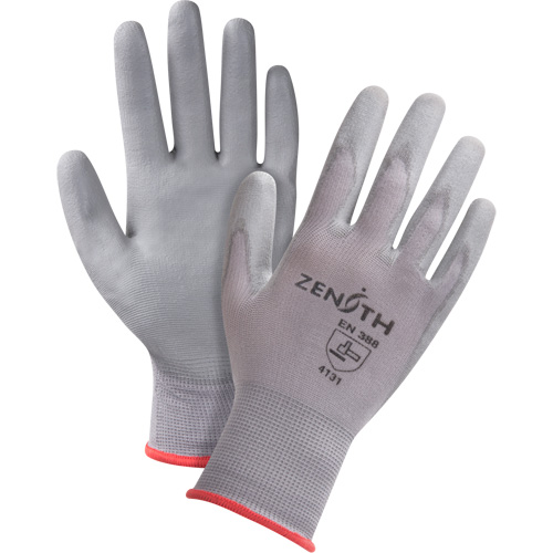 DMF-Free Coated Gloves, 8/Medium, Polyurethane Coating, 15 Gauge, Nylon Shell Seaboard Timber Mart