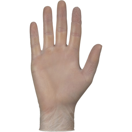 Gants jetables, Petit, Vinyle, 4 mils, Sans poudre, Blanc Seaboard Timber Mart