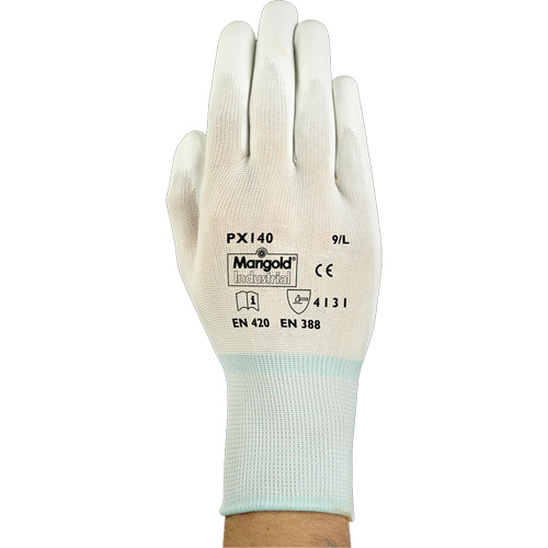 Gants enduits PX140, 6/T-petit, R&ecirc;vetement Polyur&eacute;thane, Calibre 15, Enveloppe en Nylon Seaboard Timber Mart