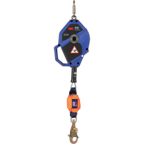 Smart Lock Self-Retracting Lifeline, 30', Stainless Steel, Swivel Seaboard Timber Mart