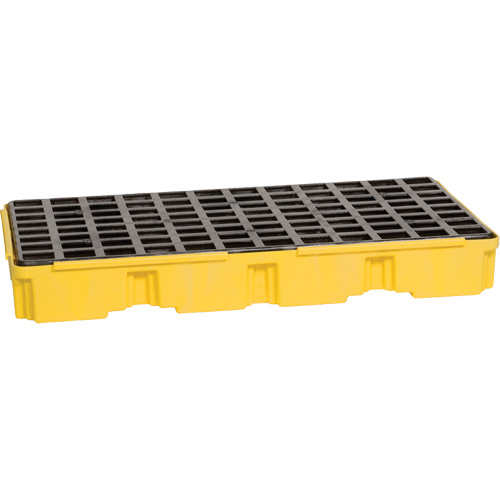 Modular Spill Platform, 30 US gal. Spill Capacity, 51.5" x 26.25" x 6.5" Seaboard Timber Mart