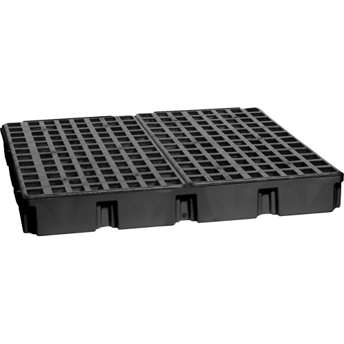 Modular Spill Platform, 60.5 US gal. Spill Capacity, 51.5" x 51.5" x 6.5" Seaboard Timber Mart
