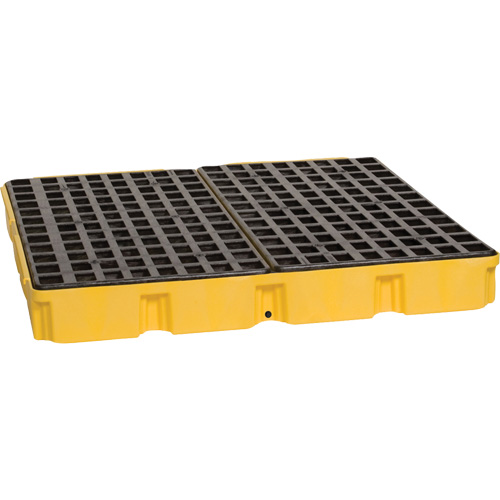 Modular Spill Platform, 60.5 US gal. Spill Capacity, 51.5" x 51.5" x 6.5" Seaboard Timber Mart