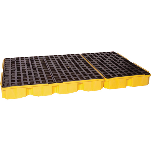 Modular Spill Platform, 88 US gal. Spill Capacity, 51.5" x 78.25" x 6.5" Seaboard Timber Mart