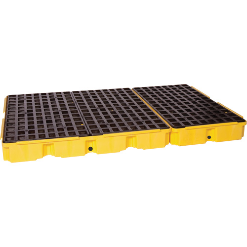 Modular Spill Platform, 88 US gal. Spill Capacity, 51.5" x 78.25" x 6.5" Seaboard Timber Mart