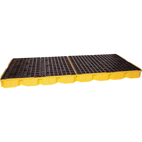 Modular Spill Platform, 121 US gal. Spill Capacity, 51.5" x 103" x 6.5" Seaboard Timber Mart