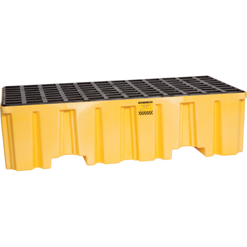 Spill Containment Pallet, 66 US gal. Spill Capacity, 26.25" x 51" x 13.75" Seaboard Timber Mart