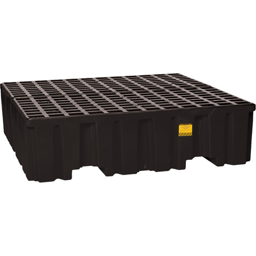 Spill Containment Pallet, 132 US gal. Spill Capacity, 51" x 52.5" x 13.75" Seaboard Timber Mart