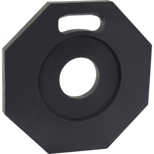 Base en caoutchouc pour poteaux d&eacute;lin&eacute;ateurs de qualit&eacute; sup&eacute;rieure, 12 lb Seaboard Timber Mart