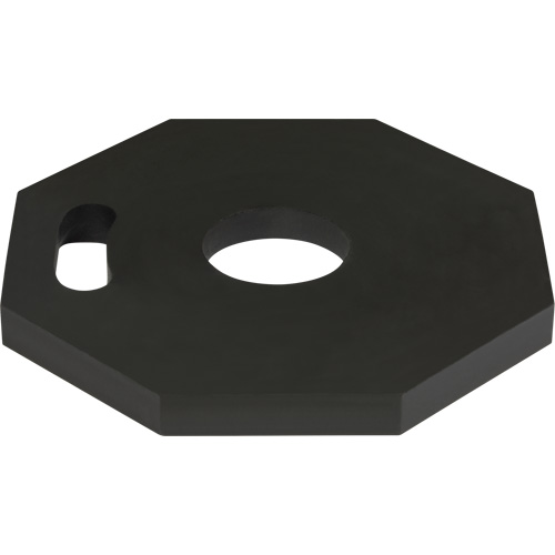 Base en caoutchouc pour poteaux d&eacute;lin&eacute;ateurs de qualit&eacute; sup&eacute;rieure, 12 lb Seaboard Timber Mart