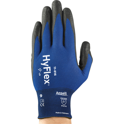 Gants HyFlex 11-816, 6, R&ecirc;vetement Mousse de nitrile, Calibre 18, Enveloppe en Nylon/Spand Seaboard Timber Mart