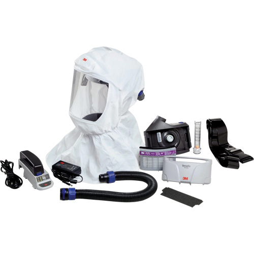 Versaflo Easy Clean PAPR Kit, Loose Fitting Hood & Faceshield, Lithium-Ion Battery Seaboard Timber Mart