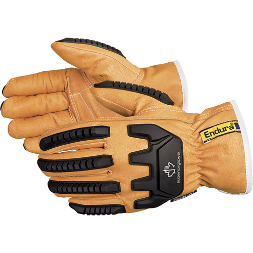 Endura&reg; Anti-Impact Driver's Gloves, X-Small, Grain Goatskin Palm, Thinsulate Inner Lining Seaboard Timber Mart