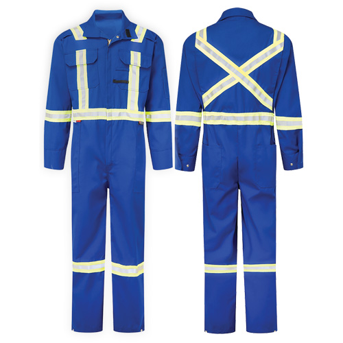 Nomex&reg;Essential 6 oz. Deluxe Coveralls, Size 38 (Tall), Royal Blue Seaboard Timber Mart