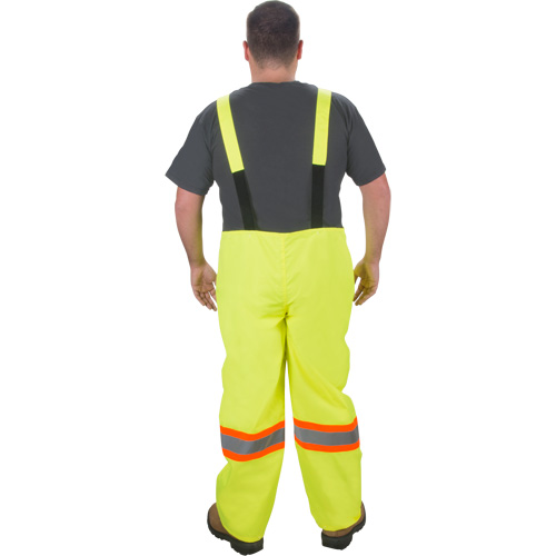 RZ1000 Rain Bib Pants, Polyester, 2X-Large, High Visibility Lime-Yellow Seaboard Timber Mart