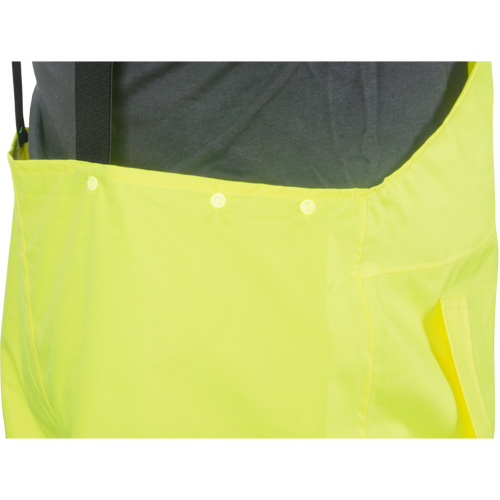 RZ1000 Rain Bib Pants, Polyester, 2X-Large, High Visibility Lime-Yellow Seaboard Timber Mart