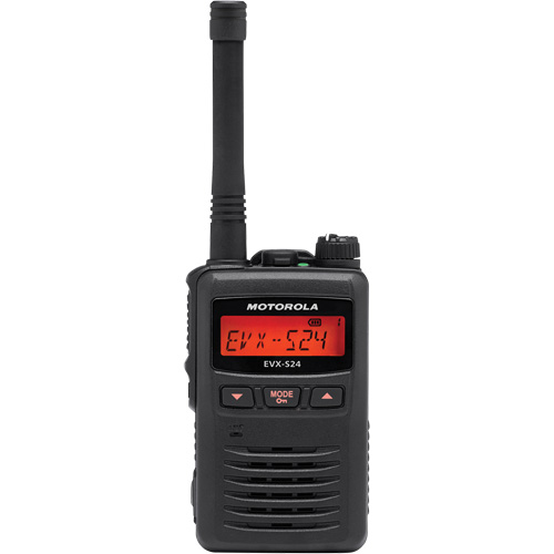 EVX-S24 Series Portable Radio, UHF Radio Band, 256 Channels, 200 000 sq. ft. Range Seaboard Timber Mart