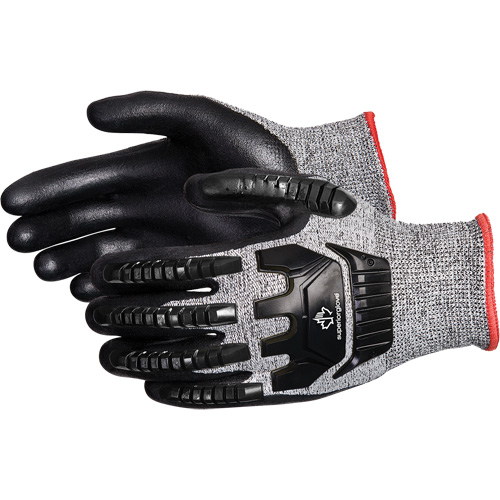 Gants en tricot de composite r&eacute;sistant aux coupures et antichoc TenActiv, 6, Paume en Synth&eacute;tique, Poignet Poignet en tricot Seaboard Timber Mart