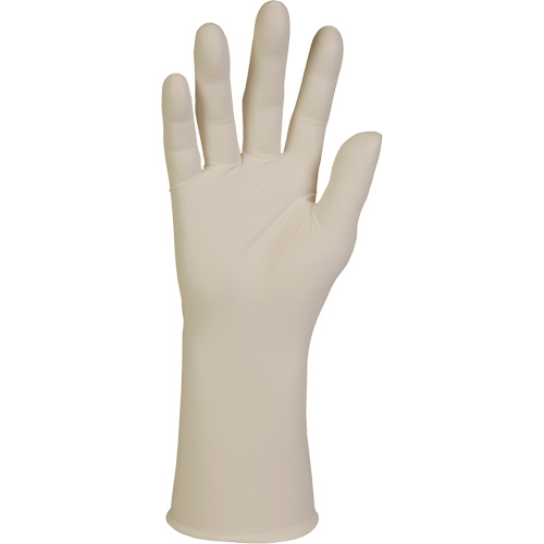Gants d'examen XTRA-PFE, Grand, Latex, 10 mils, Sans poudre, Blanc, Classe 2 Seaboard Timber Mart