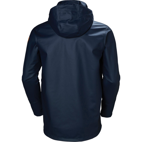 Gale Rain Jacket, Polyester/Polyurethane, X-Small, Navy Blue Seaboard Timber Mart