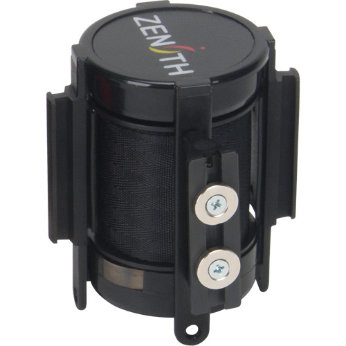 Magnetic Tape Cassette for Build-Your-Own Crowd Control Barrier, 7', Black Tape Seaboard Timber Mart