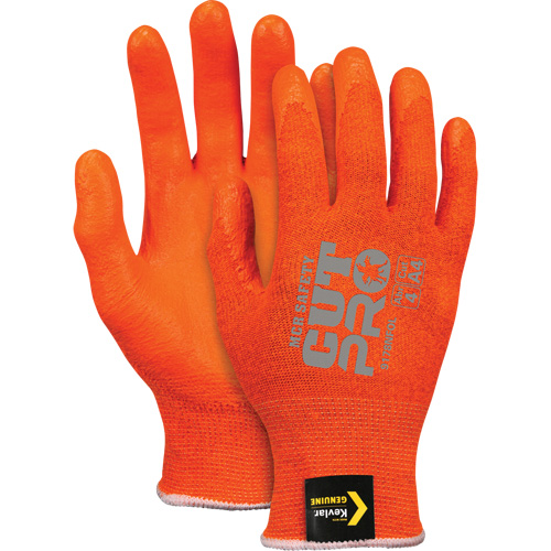 Cut Resistant Gloves, Size X-Small, 13 Gauge, Foam Nitrile Coated, Kevlar&reg; Shell, ASTM ANSI Level A4 Seaboard Timber Mart