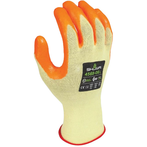 Gants r&eacute;sistants aux coupures 4568, Taille 6/Petit, Calibre 15, Rev&ecirc;tement Mousse de nitrile, Enveloppe en Kevlar, ANSI/ISEA 105 niveau 4 Seaboard Timber Mart