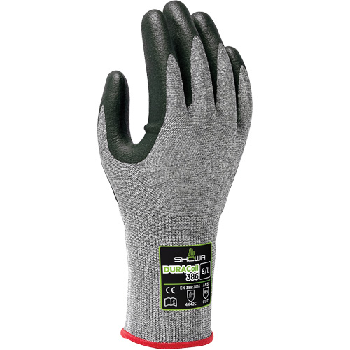 Gants r&eacute;sistants aux coupures 386, Taille 6/Petit, Calibre 13, Rev&ecirc;tement Nitrile, Enveloppe en PEHP, ANSI/ISEA 105 niveau 3/EN 388 niveau C Seaboard Timber Mart