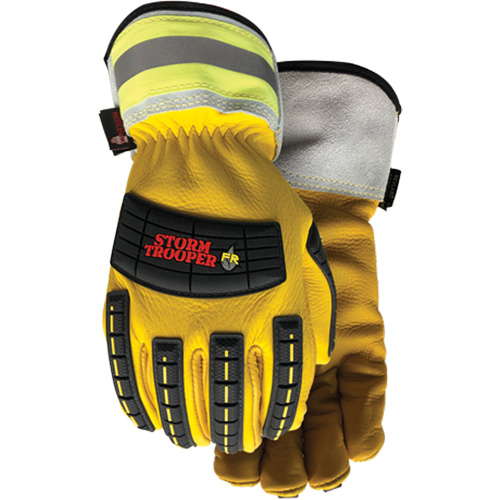Gants 5782CR Storm Trooper, Petit, Paume en Cuir de vache, Poignet &eacute;lastique Seaboard Timber Mart