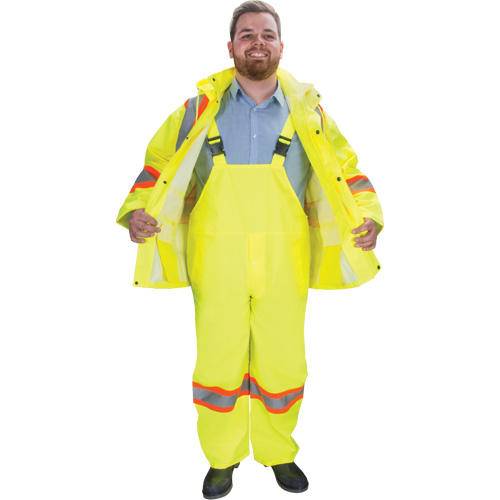 RZ1000 Rain Suit, Polyester, Small, High Visibility Lime-Yellow Seaboard Timber Mart