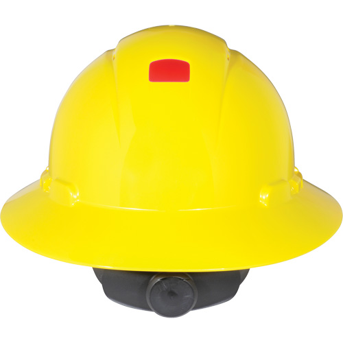 Full Brim Hardhat with Uvicator Sensor, Ratchet Suspension Seaboard Timber Mart