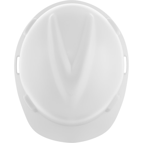 Casque de s&eacute;curit&eacute; V-Gard, R&eacute;pond aux normes CSA type 1, Suspension Rochet, Non ventil&eacute; Seaboard Timber Mart